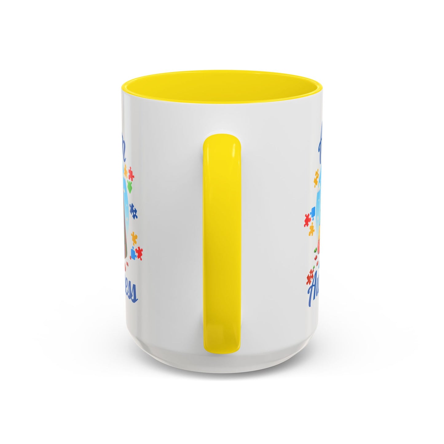 Autism Awareness Accent Coffee Mug, Celebrate Neurodiversity