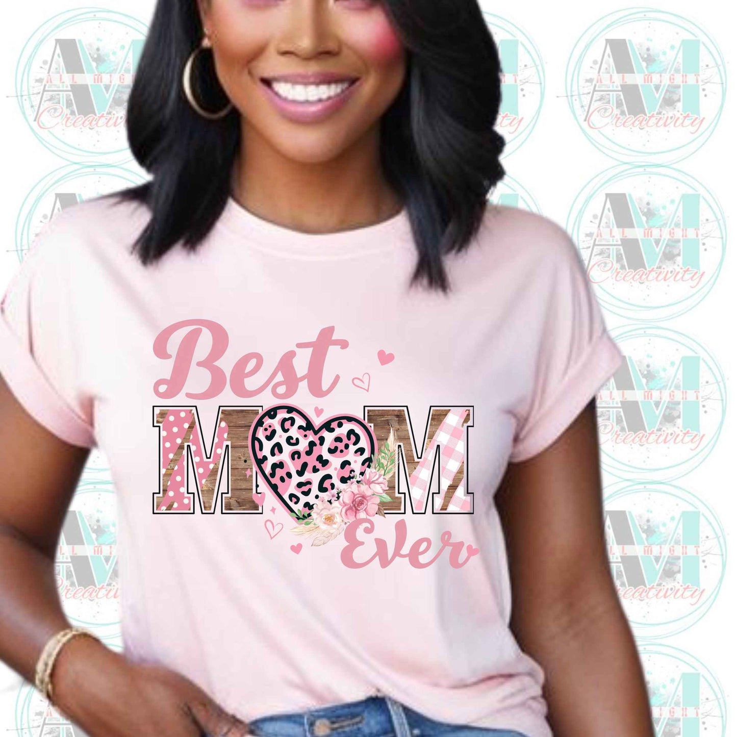 Best Mom Ever Unisex Softstyle T-Shirt, Mom Life Tee, Mom Love Gift