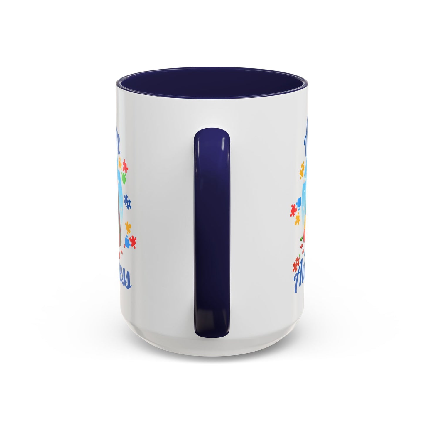 Autism Awareness Accent Coffee Mug, Celebrate Neurodiversity