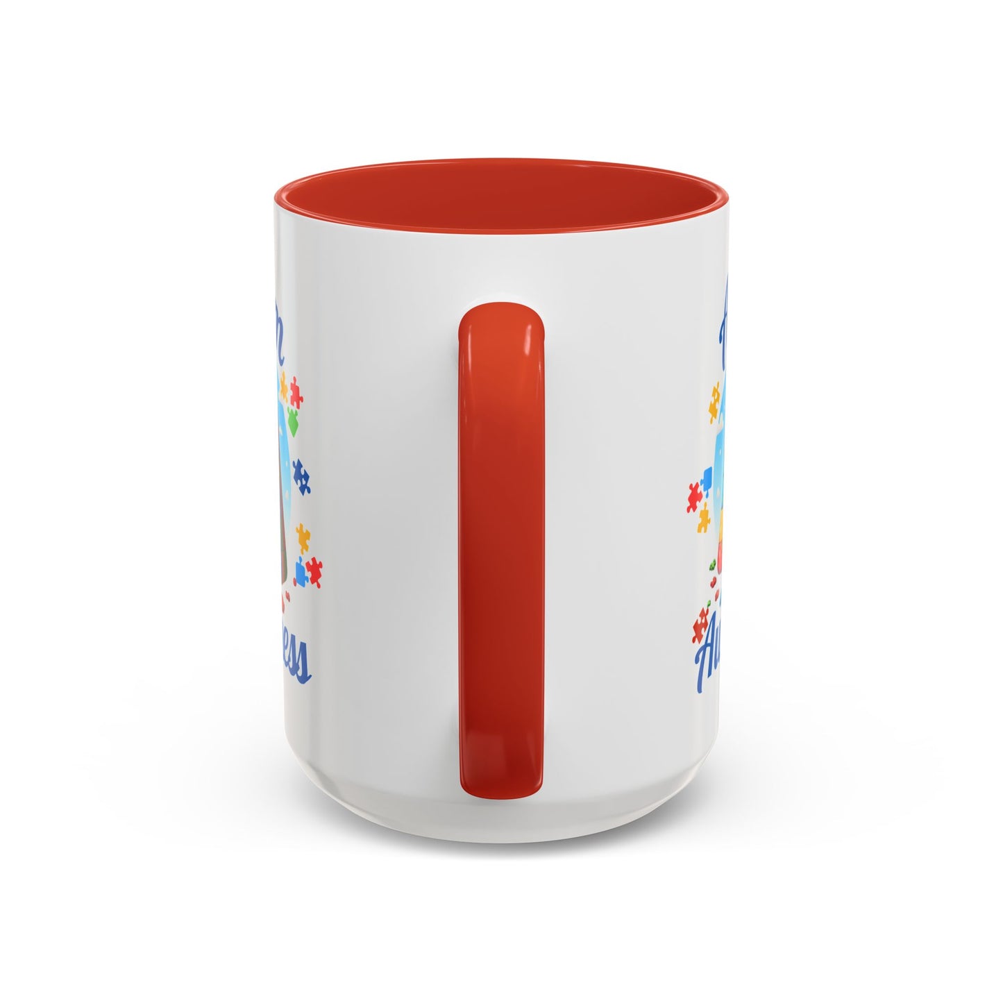 Autism Awareness Accent Coffee Mug, Celebrate Neurodiversity