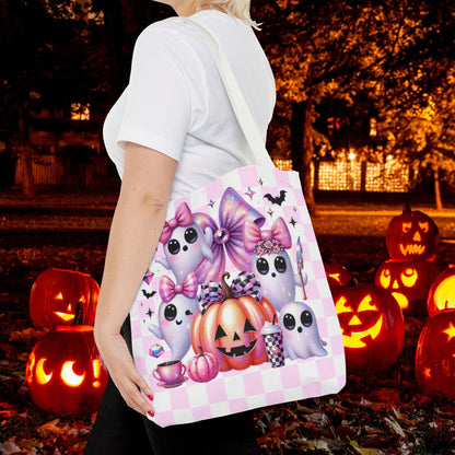 Halloween Ghosts Tote Bag - Spooky Fun, Halloween Decor, Trick-or-Treat, Cute Gift for Ghost Lovers, Seasonal Shopping Bag, Festival Tote