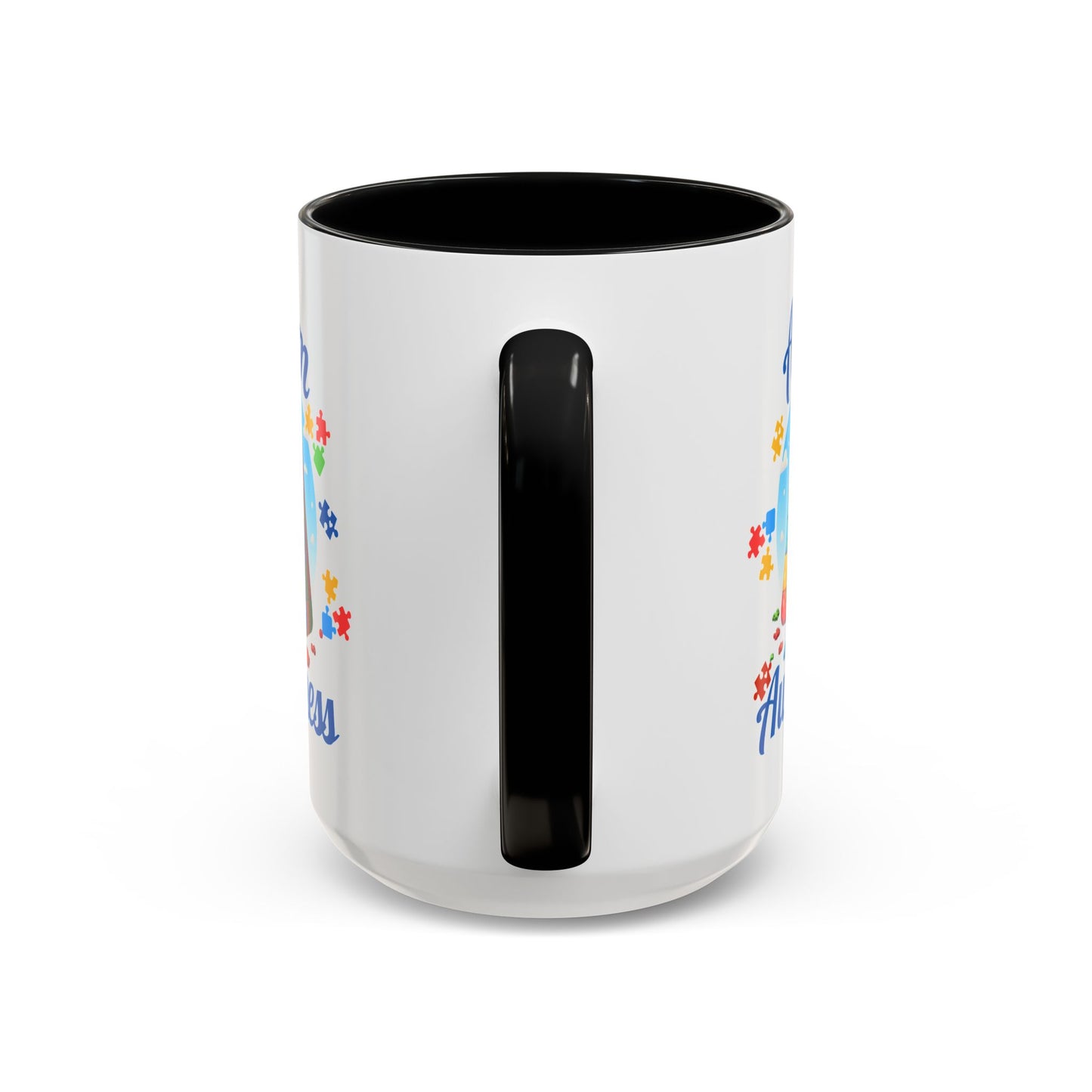 Autism Awareness Accent Coffee Mug, Celebrate Neurodiversity