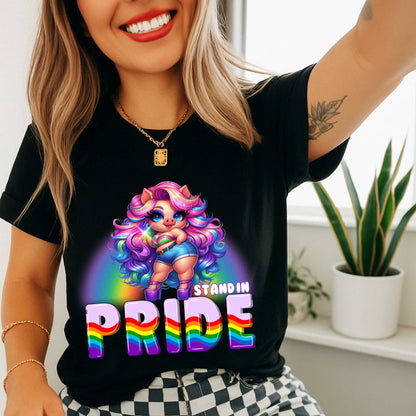 LGBTQ+ Pride, Stand in Pride Unisex T-Shirt