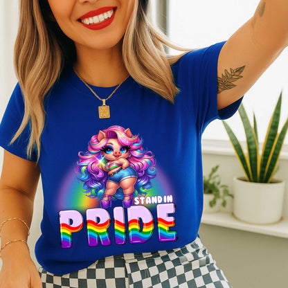 LGBTQ+ Pride, Stand in Pride Unisex T-Shirt