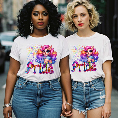 Celebrate Pride, LGBTQ+ Pride Month Glam Piggy Shirt