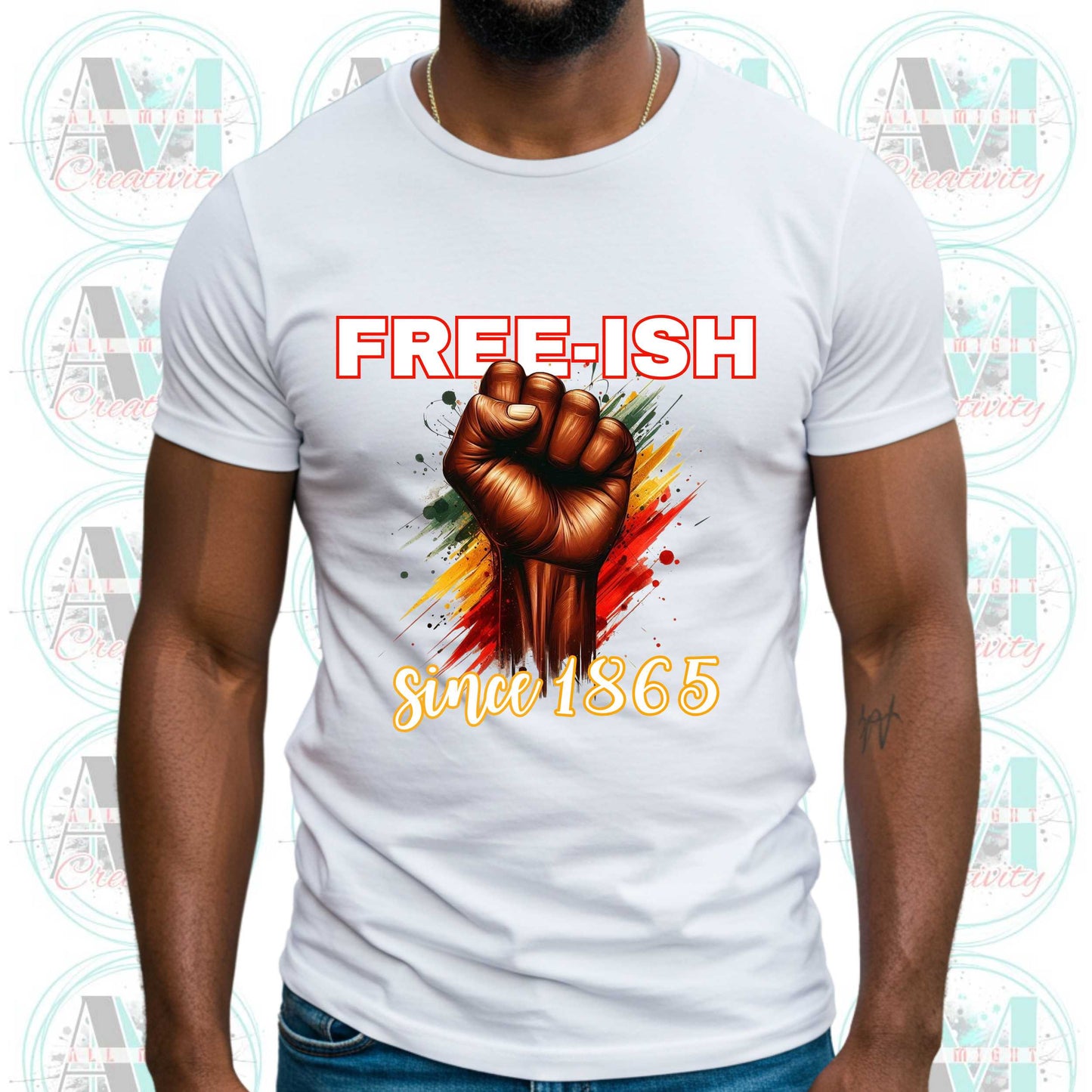 Juneteenth Free-ish Since 1865 Unisex Tee, Black Culture Shirt