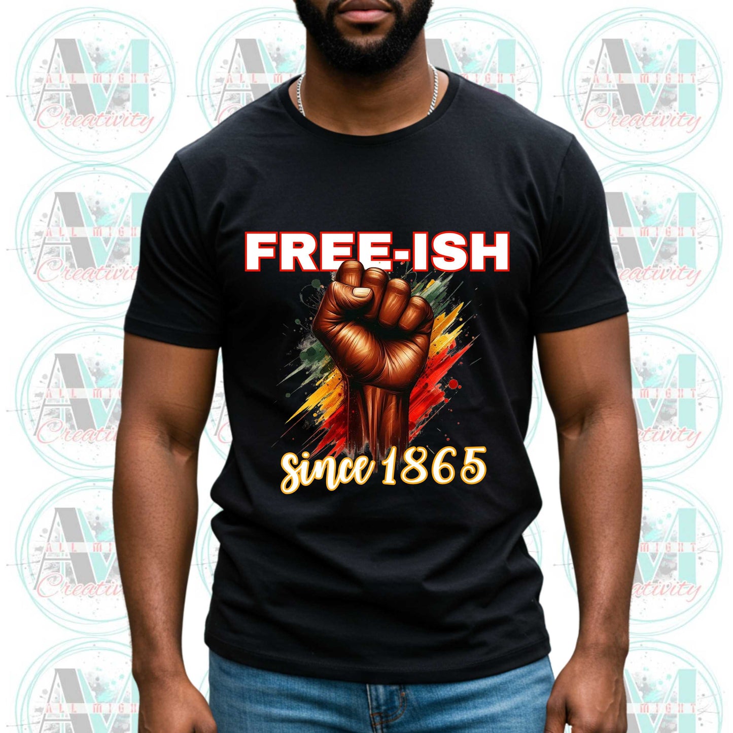Juneteenth Free-ish Since 1865 Unisex Tee, Black Culture Shirt