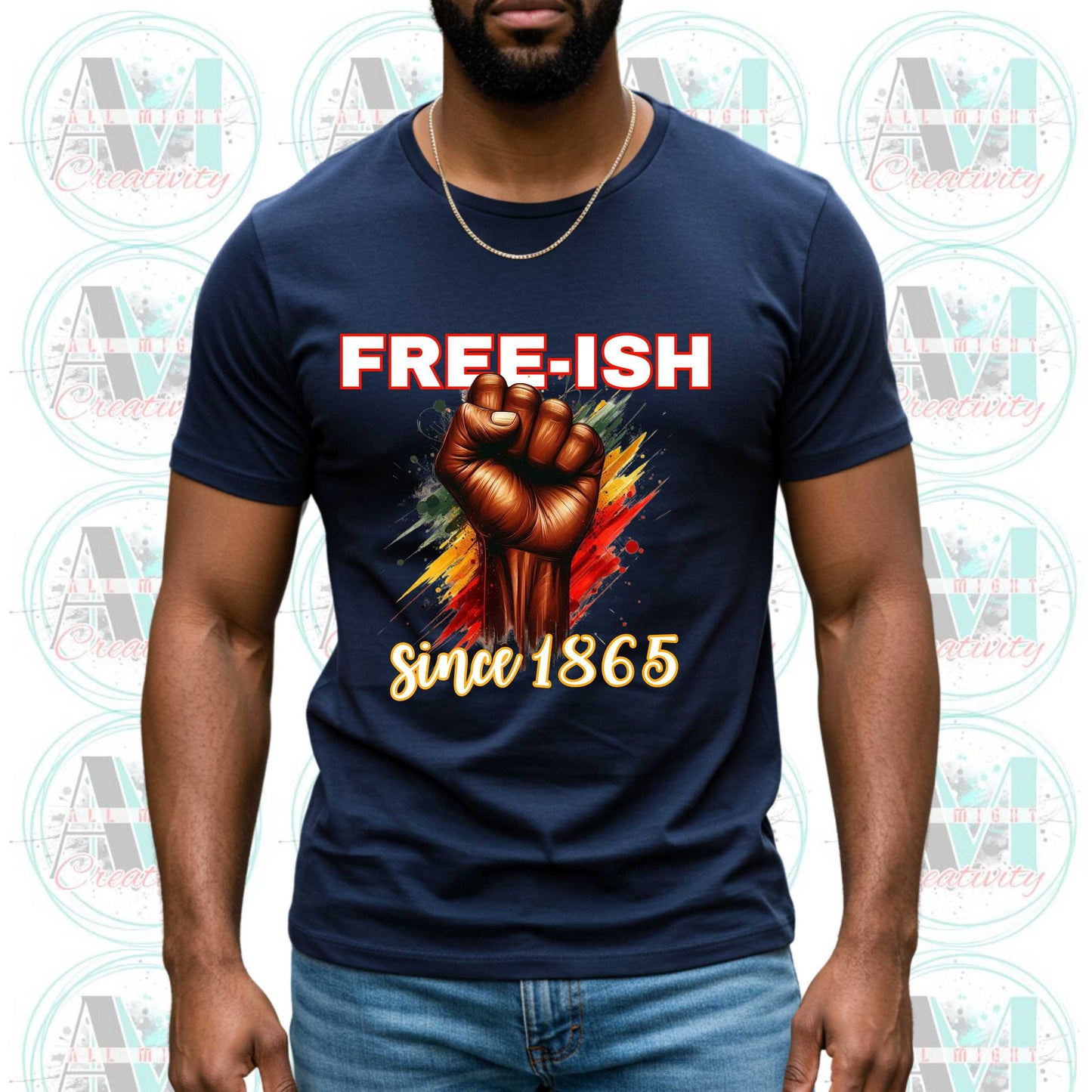 Juneteenth Free-ish Since 1865 Unisex Tee, Black Culture Shirt