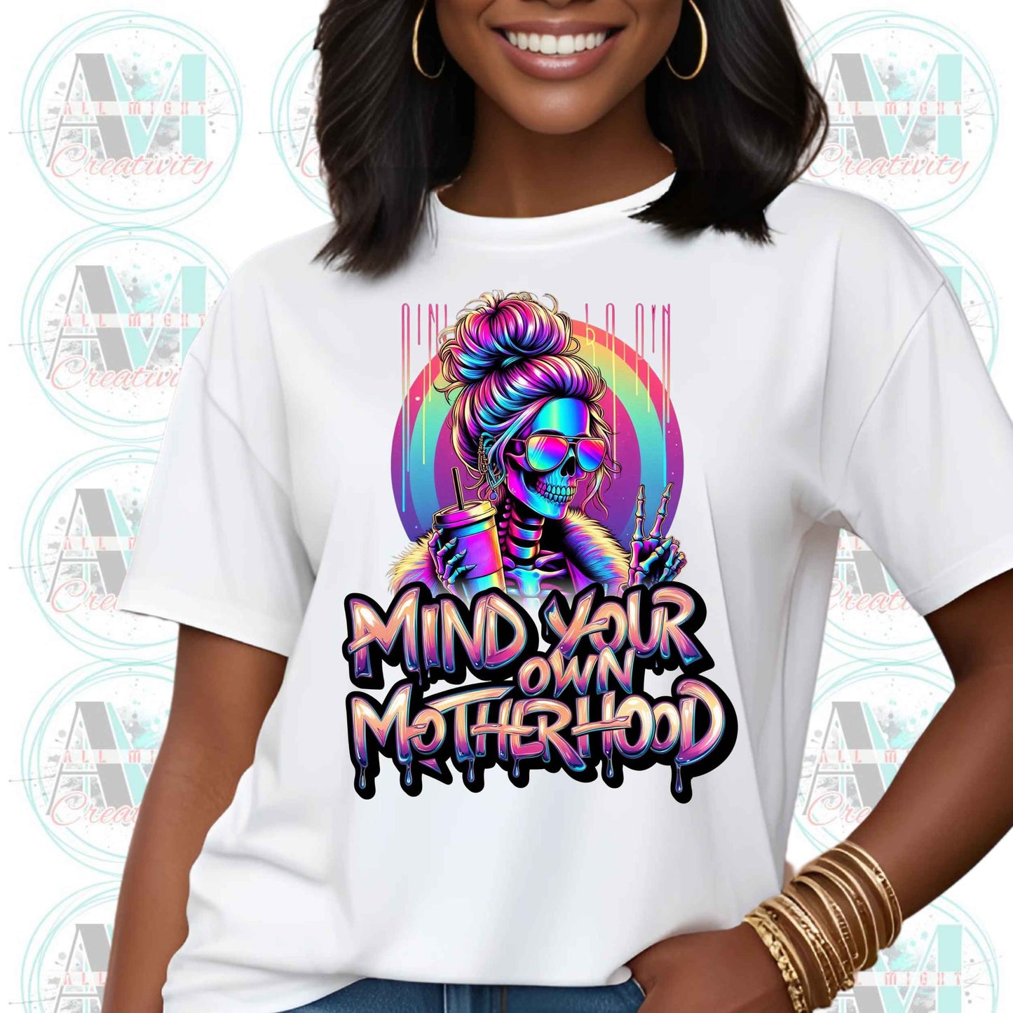 Mind Your Own Motherhood Parenting Sarcasm T-Shirt, Funny Mom Shirt Gift, Sarcastic Mom Shirt