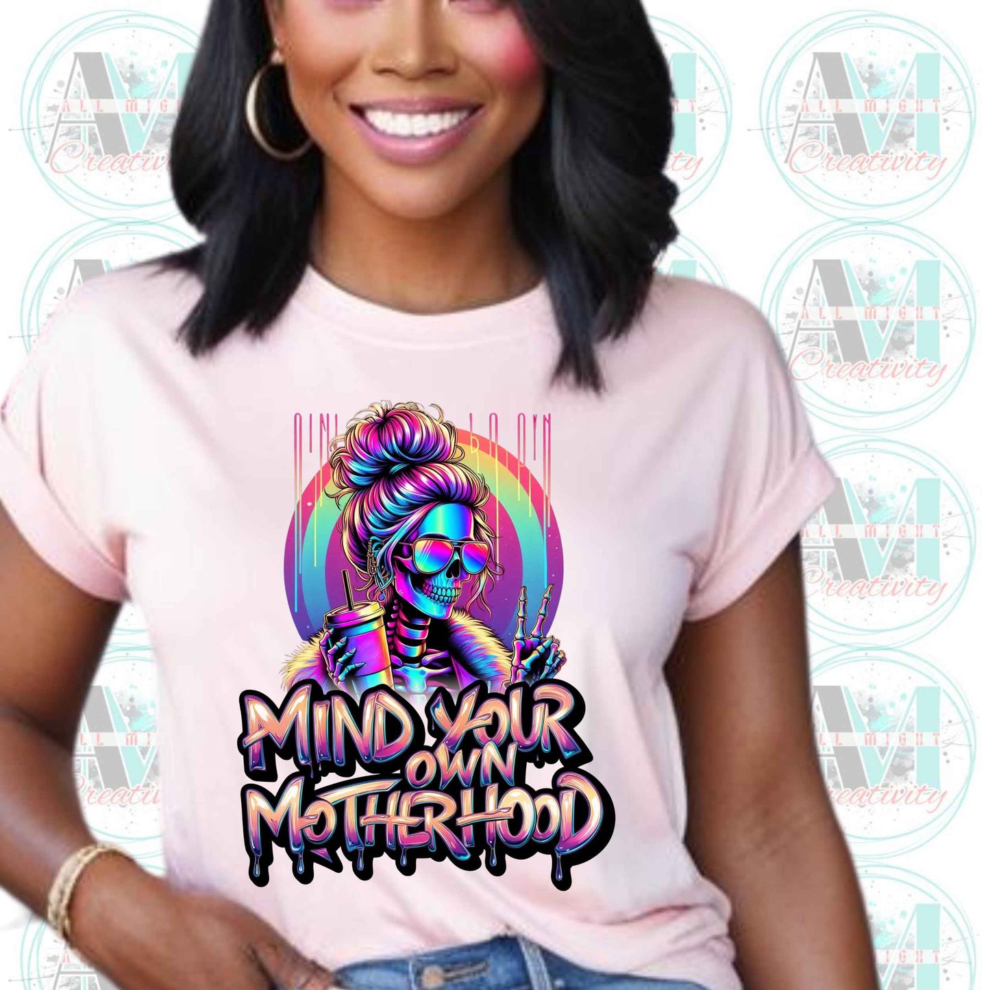 Mind Your Own Motherhood Parenting Sarcasm T-Shirt, Funny Mom Shirt Gift, Sarcastic Mom Shirt