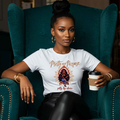 Graphic Tee, Pretty on Purpose, Petty by Choice Womens Shirt