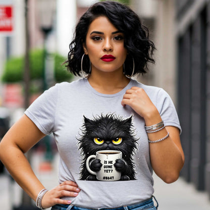 Subtle Anti Trump Grumpy Cat Shirt, Is He Gone Yet 8647 Tee, Funny FDT Unisex Shirt