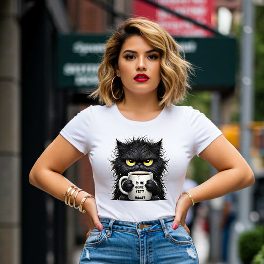 Subtle Anti Trump Grumpy Cat Shirt, Is He Gone Yet 8647 Tee, Funny FDT Unisex Shirt