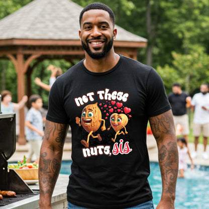 Edgy Sarcastic Funny Peanut Graphic Unisex T-Shirt, Funny Meme Shirt, Unhinged Adult Humor Tee