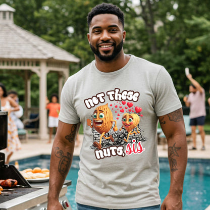 Edgy Sarcastic Funny Peanut Graphic Unisex T-Shirt, Funny Meme Shirt, Unhinged Adult Humor Tee