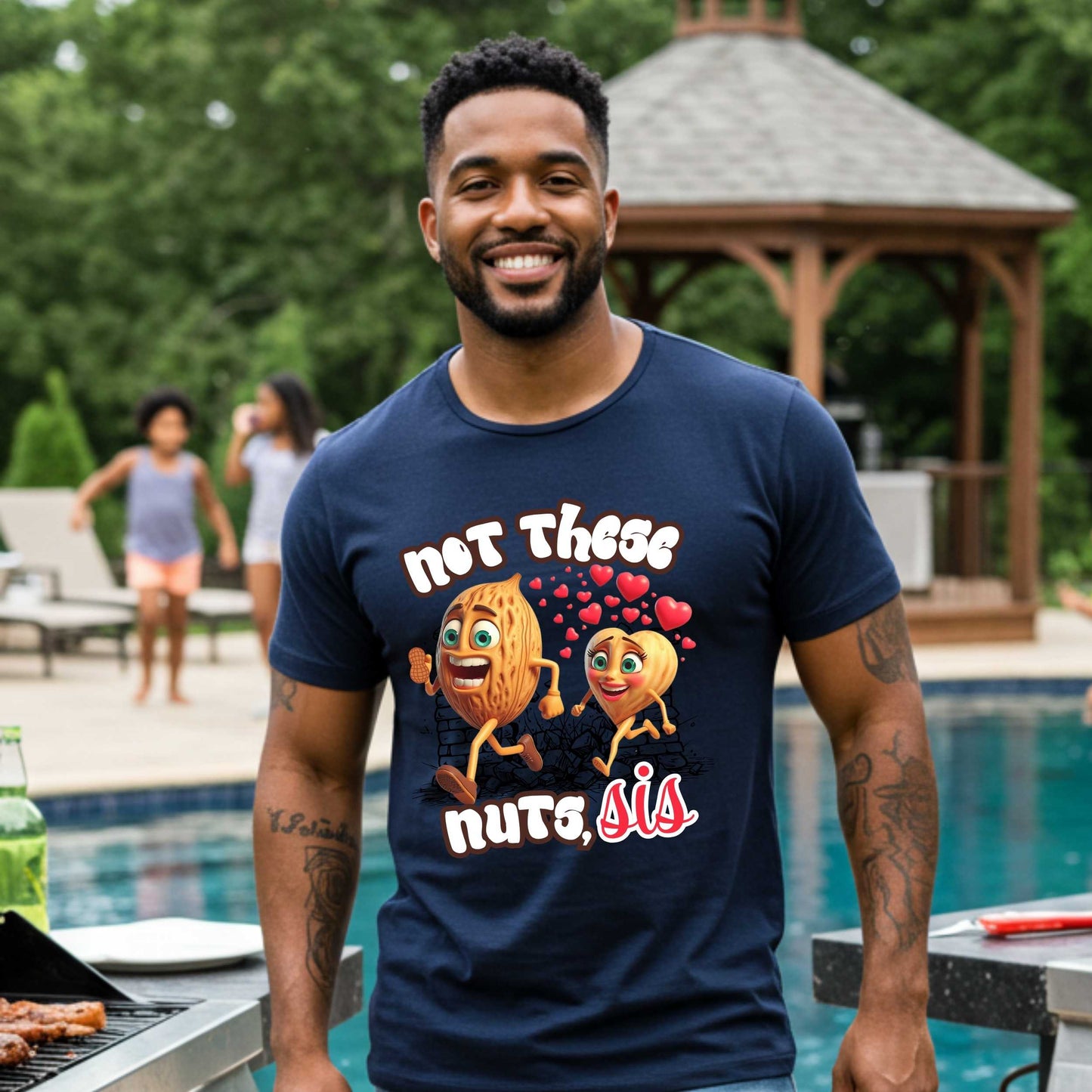 Edgy Sarcastic Funny Peanut Graphic Unisex T-Shirt, Funny Meme Shirt, Unhinged Adult Humor Tee