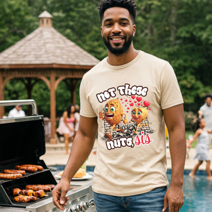 Edgy Sarcastic Funny Peanut Graphic Unisex T-Shirt, Funny Meme Shirt, Unhinged Adult Humor Tee