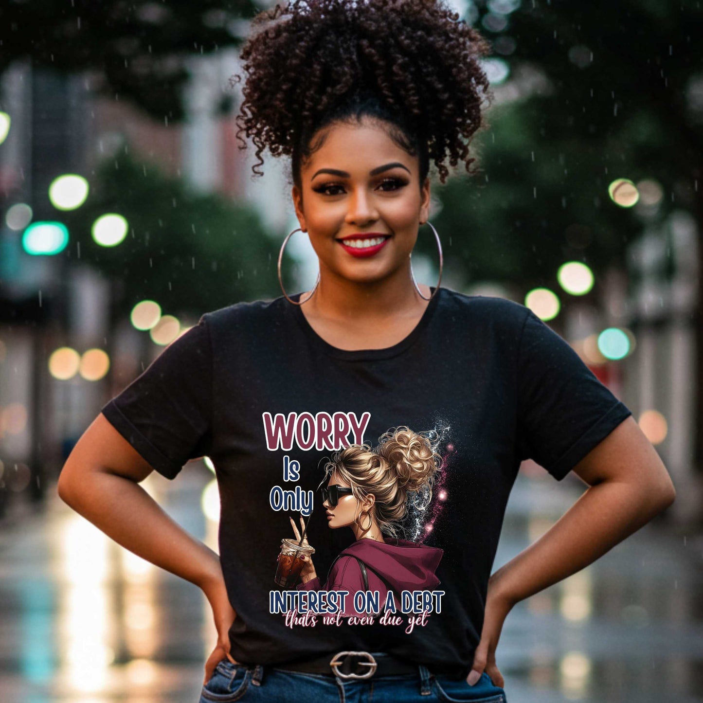 Let Them Motivational Quote Shirt, Positive Vibes Graphic Tee