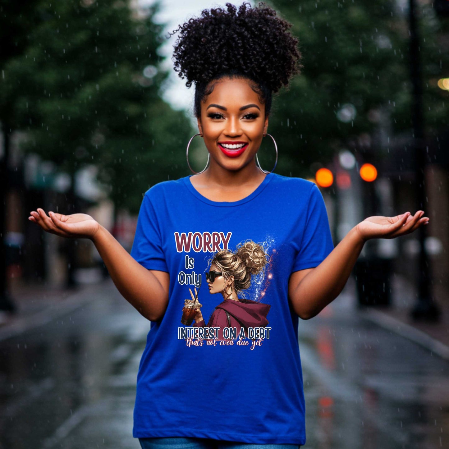 Let Them Motivational Quote Shirt, Positive Vibes Graphic Tee