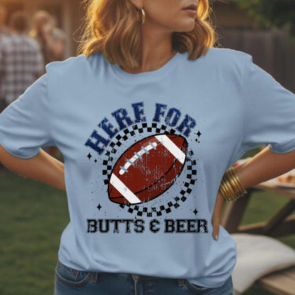 Vintage Distressed Looking Sarcastic Football Graphic Tee, Funny Gameday T Shirt