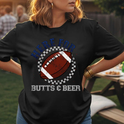 Vintage Distressed Looking Sarcastic Football Graphic Tee, Funny Gameday T Shirt