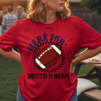 Vintage Distressed Looking Sarcastic Football Graphic Tee, Funny Gameday T Shirt