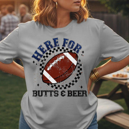 Vintage Distressed Looking Sarcastic Football Graphic Tee, Funny Gameday T Shirt