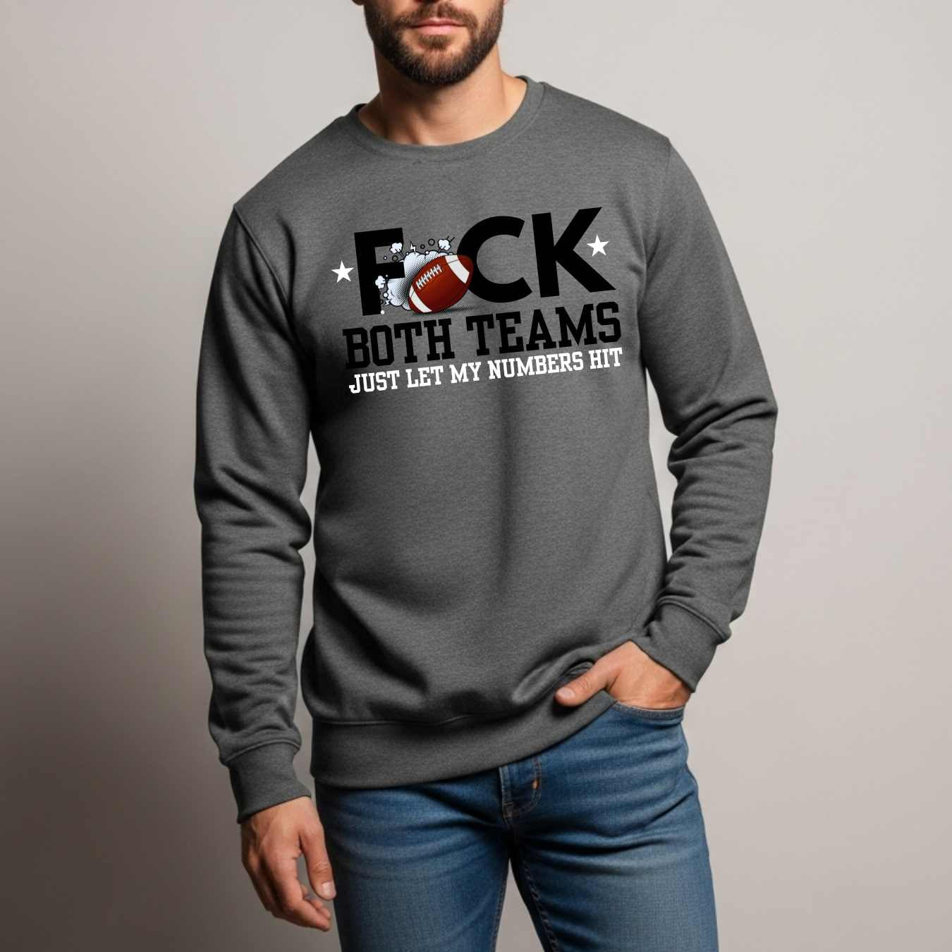 Sarcastic Gameday Football Sweatshirt, Offensive Touchdown Season Graphic Pullover