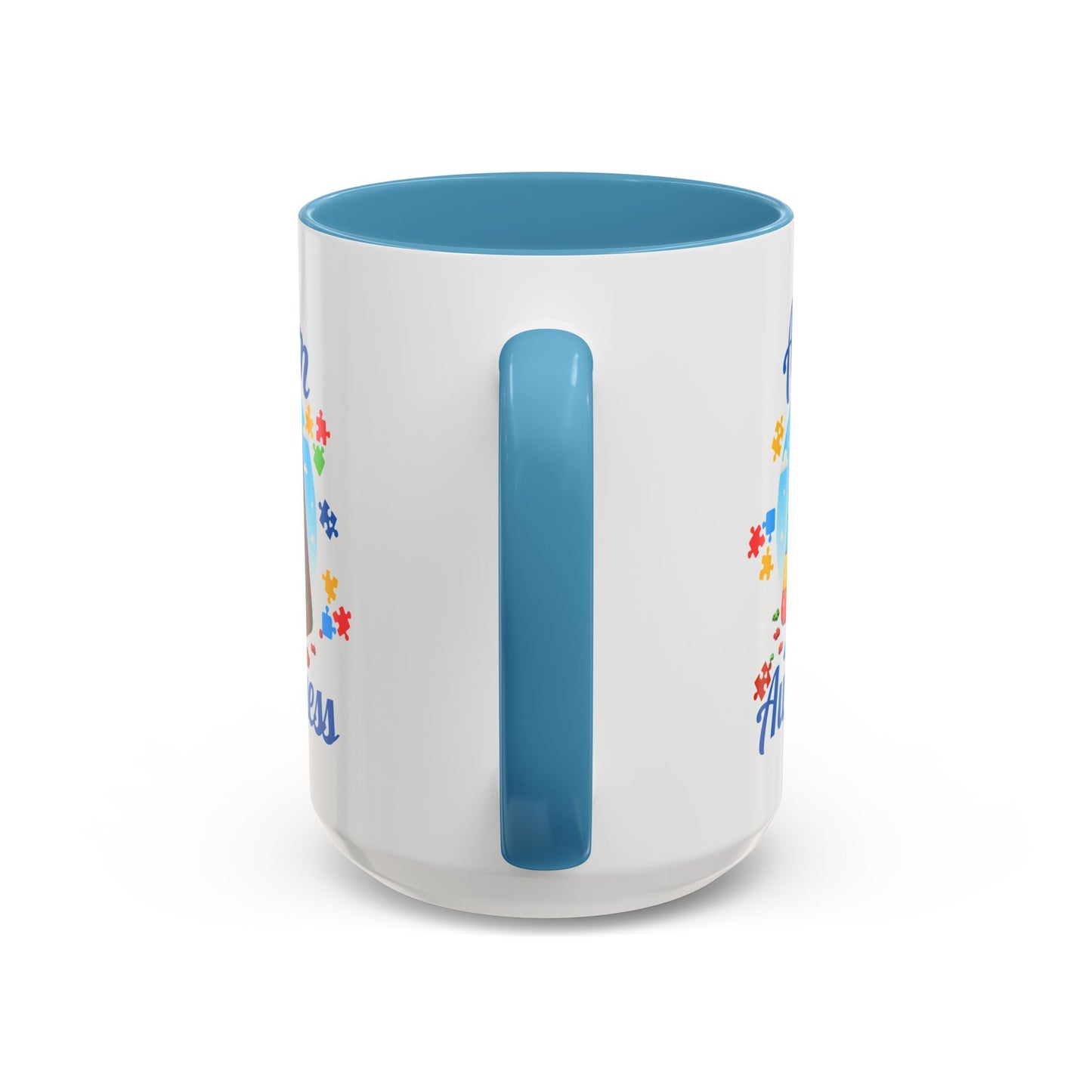 Autism Awareness Accent Coffee Mug, Celebrate Neurodiversity