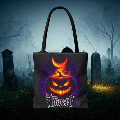 Halloween Spooky Season Tote Bag, Trick or Treat Double Sided Tote