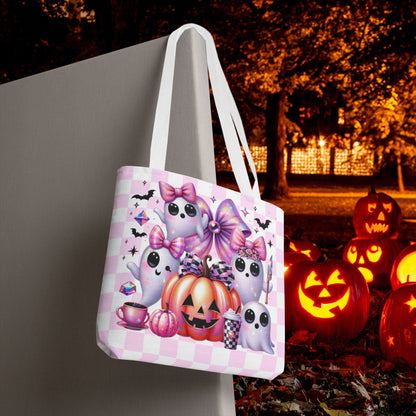 Halloween Ghosts Tote Bag - Spooky Fun, Halloween Decor, Trick-or-Treat, Cute Gift for Ghost Lovers, Seasonal Shopping Bag, Festival Tote