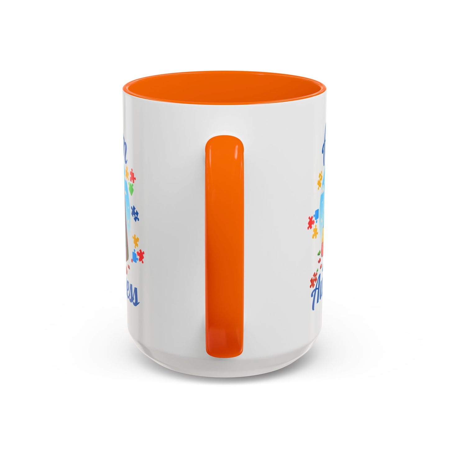 Autism Awareness Accent Coffee Mug, Celebrate Neurodiversity